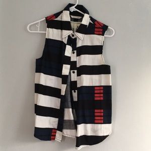 Rag & Bone Button Up Tank